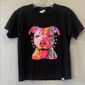 Colorful pit bull  Dog Graphic T-Shirt